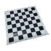 Фото 1 - Вінілова шахівниця 50х50, чорно-біла (VB-50b)
