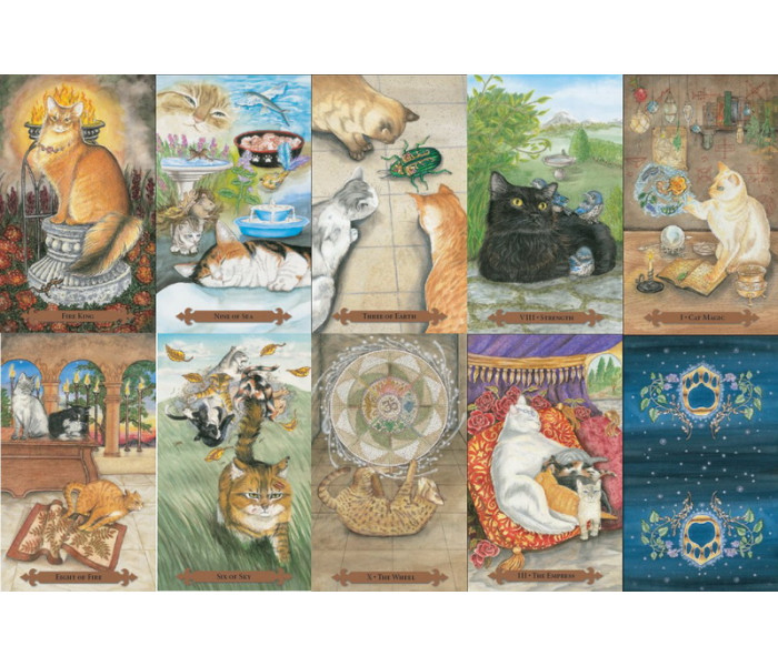 Таро Мистических Кошек — Mystical Cats Tarot. Llewellyn