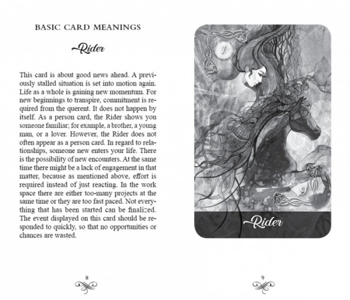 Оракул Зеркальной Истины Ленорман - Mirror Truth Lenormand Cards. Schiffer Publishing
