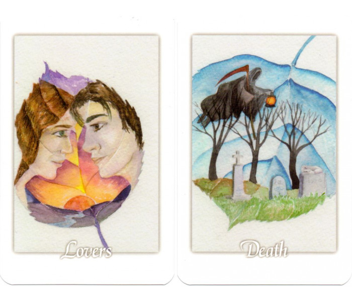 Таро Листьев - Tarot Leaves. Schiffer Publishing