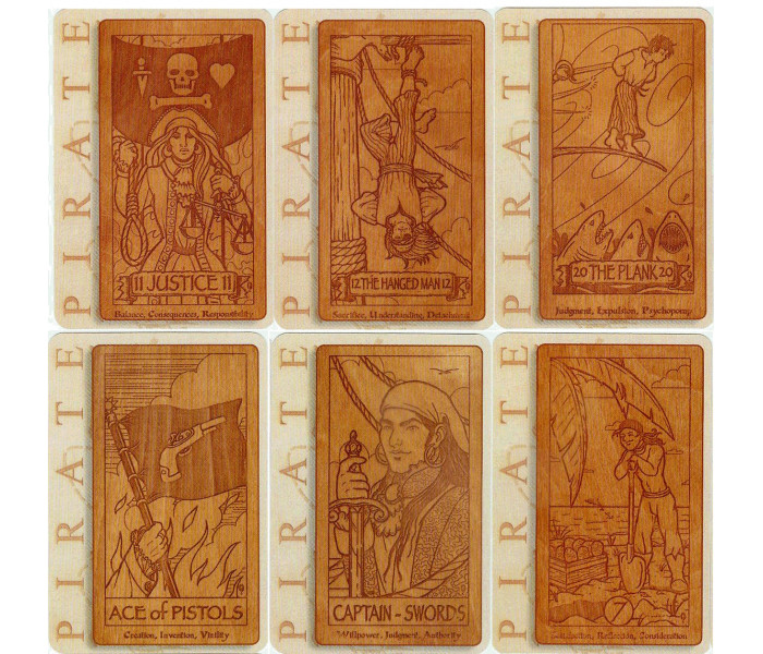 Таро Піратів - Pirate Tarot. Schiffer Publishing