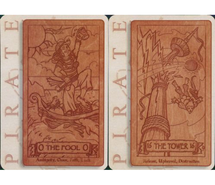 Таро Піратів - Pirate Tarot. Schiffer Publishing
