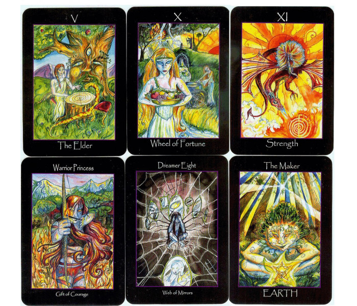 Таро Ші - Tarot of the Sidhe. Schiffer Publishing