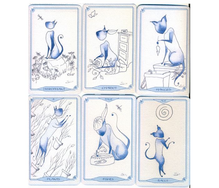 Таро Синьої Кішки - Bleu Cat Tarot. Schiffer Publishing