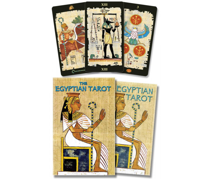 Набір Єгипетське Таро - The Egyptian Tarot kit. Lo Scarabeo