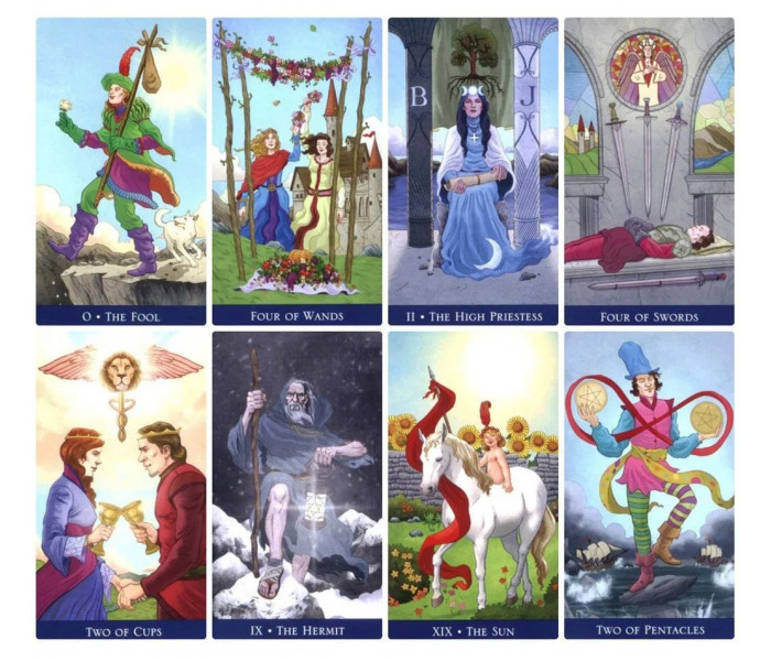 Класичне МІНІ Таро Ллевеллін - Llewellyns Classic Tarot mini. Llewellyn