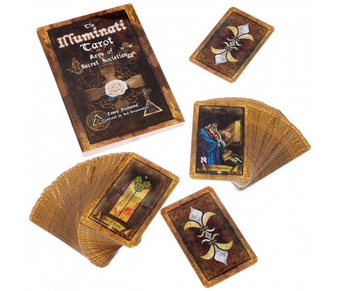Таро Иллюминатов. Ключи секретных обществ - The Illuminati Tarot. Keys of Secret Societies. Schiffer Publishing