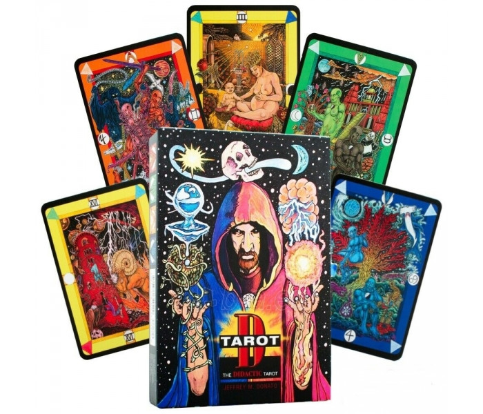 Таро Д (Дидактическое Таро) Джеффри М. Донато - Tarot D (The Didactic Tarot) by Jeffrey M. Donato. Schiffer Publishing