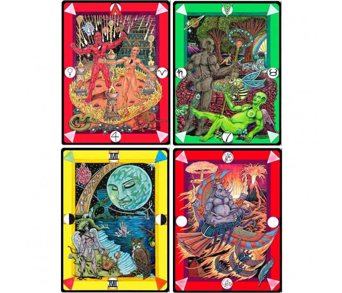 Таро Д (Дидактическое Таро) Джеффри М. Донато - Tarot D (The Didactic Tarot) by Jeffrey M. Donato. Schiffer Publishing