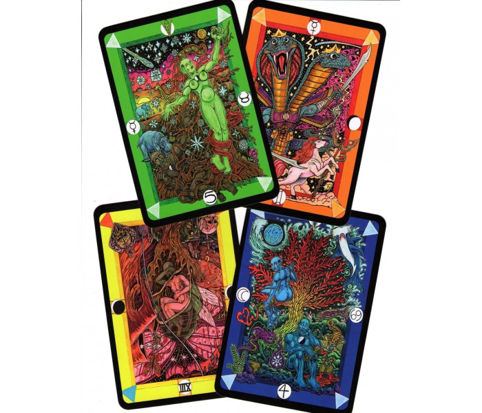 Таро Д (Дидактическое Таро) Джеффри М. Донато - Tarot D (The Didactic Tarot) by Jeffrey M. Donato. Schiffer Publishing