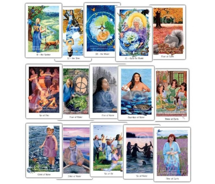 Таро Гайї (Геї, Гаянське Таро) - Gaian Tarot. Schiffer Publishing