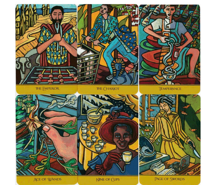 Таро Кухаря - The Cooks Tarot. Schiffer Publishing