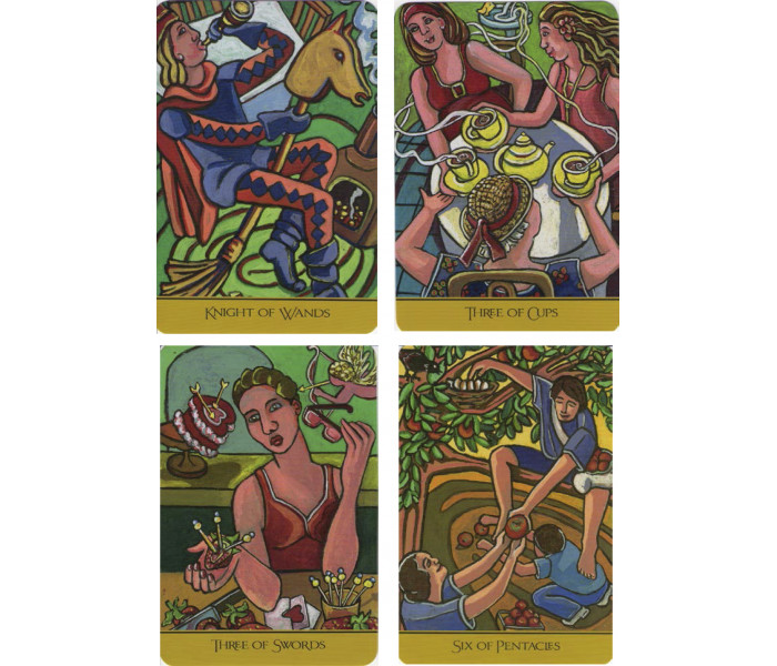 Таро Кухаря - The Cooks Tarot. Schiffer Publishing