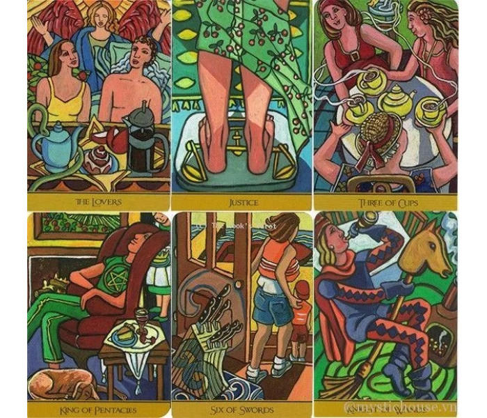 Таро Кухаря - The Cooks Tarot. Schiffer Publishing
