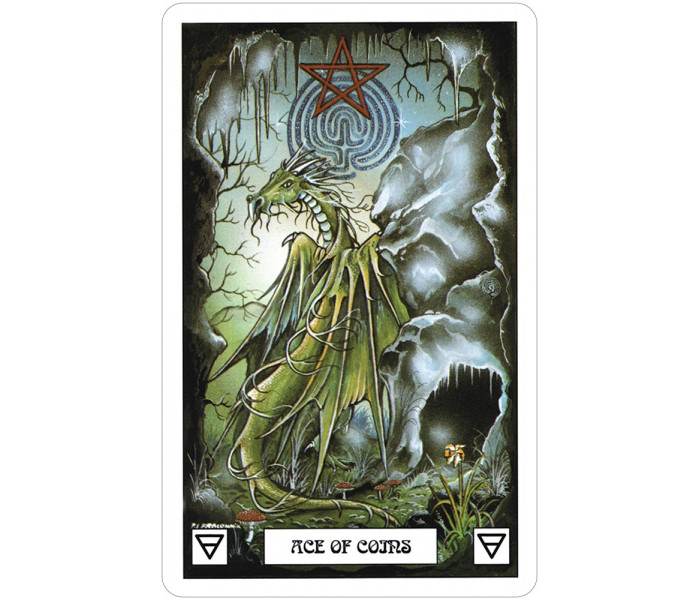 Таро Драконов - Dragon Tarot. U.S. Games Systems
