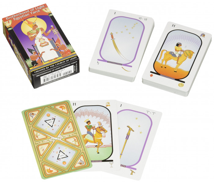 Єгипетське Таро Братство Світла - Brotherhood of Light Egyptian Tarot. US Games Systems