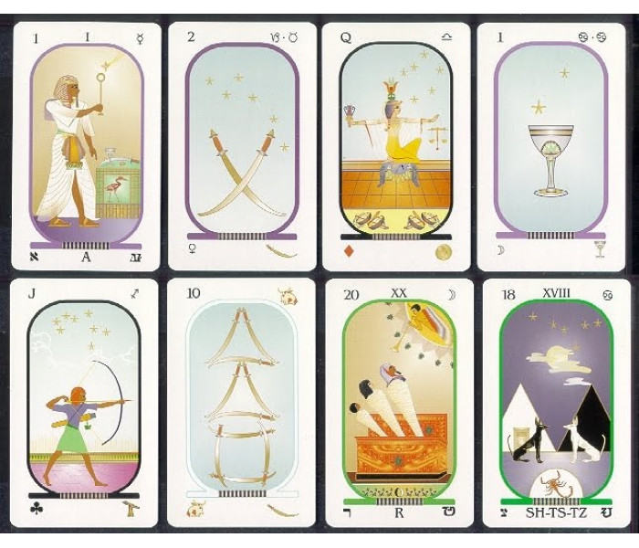 Єгипетське Таро Братство Світла - Brotherhood of Light Egyptian Tarot. US Games Systems