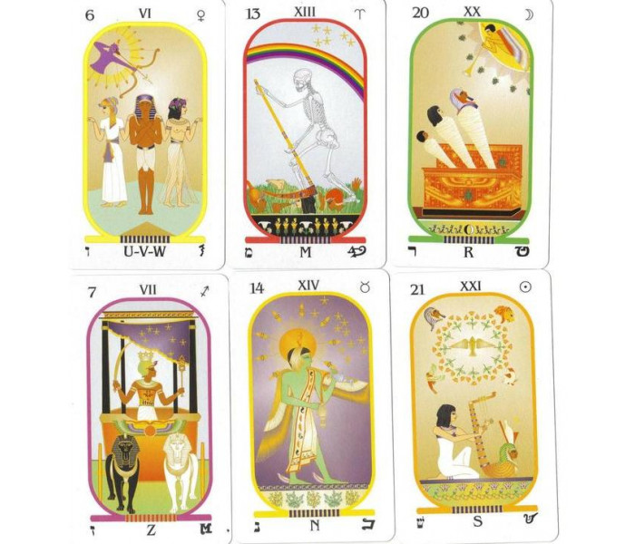 Єгипетське Таро Братство Світла - Brotherhood of Light Egyptian Tarot. US Games Systems
