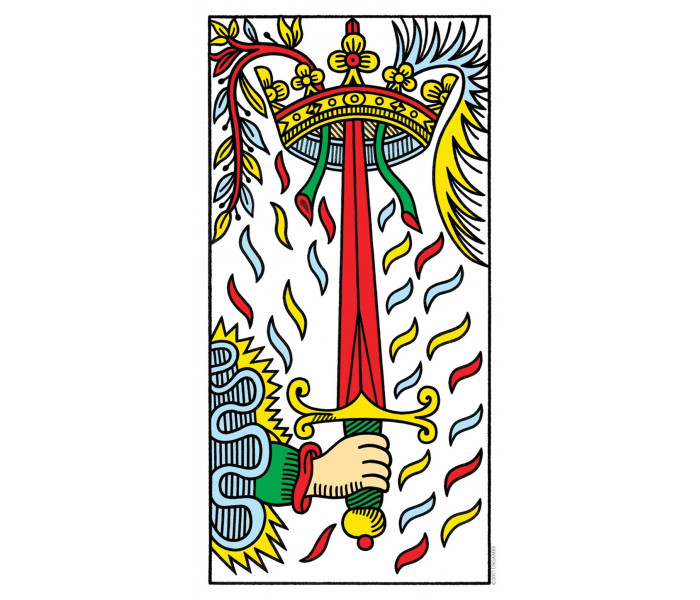 Марсельское Таро КБД (Конвер-Бен-Дов) - CBD Tarot de Marseille. U.S. Games Systems