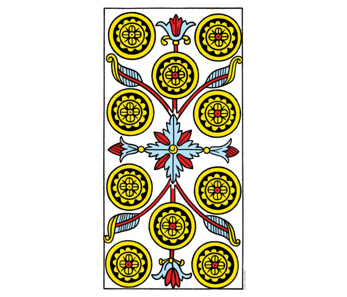 Марсельское Таро КБД (Конвер-Бен-Дов) - CBD Tarot de Marseille. U.S. Games Systems