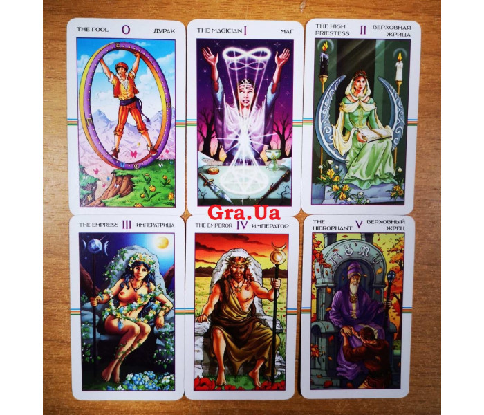 Мини Таро Колесо Года, ANKH 