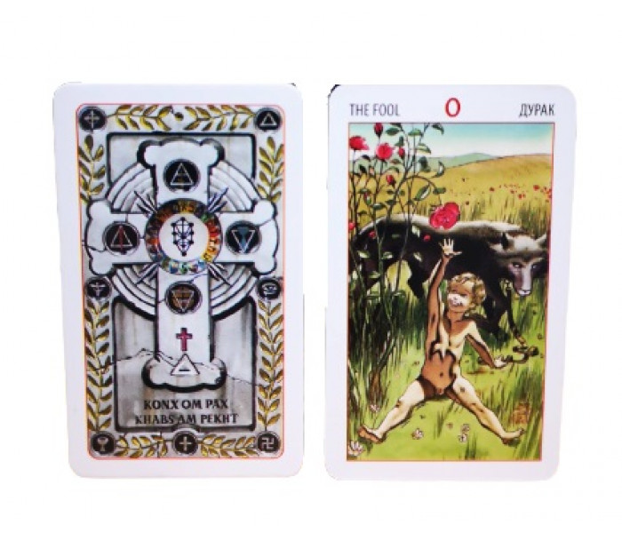 Мини Таро Ритуалы Ордена Золотой Зари — Initiatory Tarot of the Golden Dawn mini, ANKH