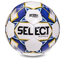 Фото М’яч футбольний №5 SELECT ROYALE IMS FB-2982-2 (PU, ручний шов, синій)