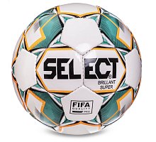 Фото М’яч футбольний №5 SELECT BRILLANT SUPER FIFA FB-2966 (PU, ручний шов)
