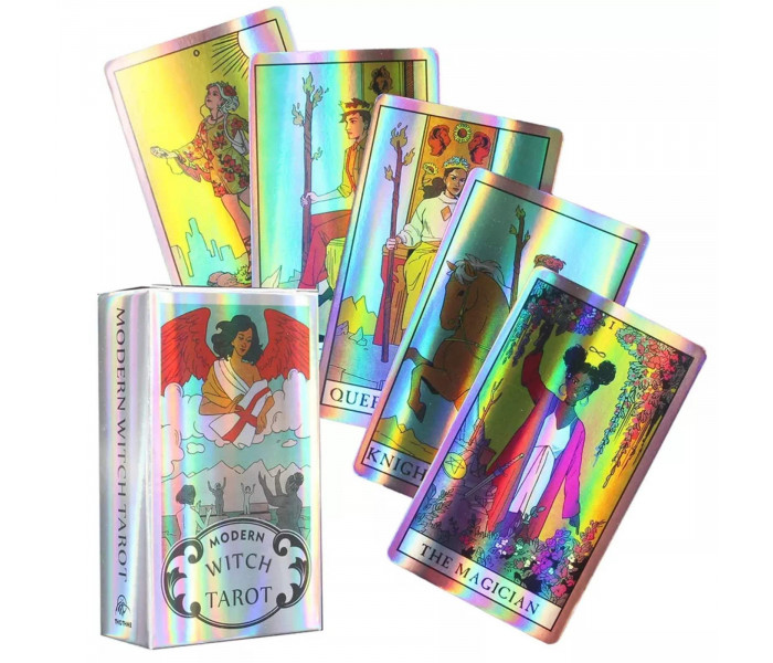Таро Сучасної відьми з голографічним напиленням - Modern Witch Tarot holographic. China