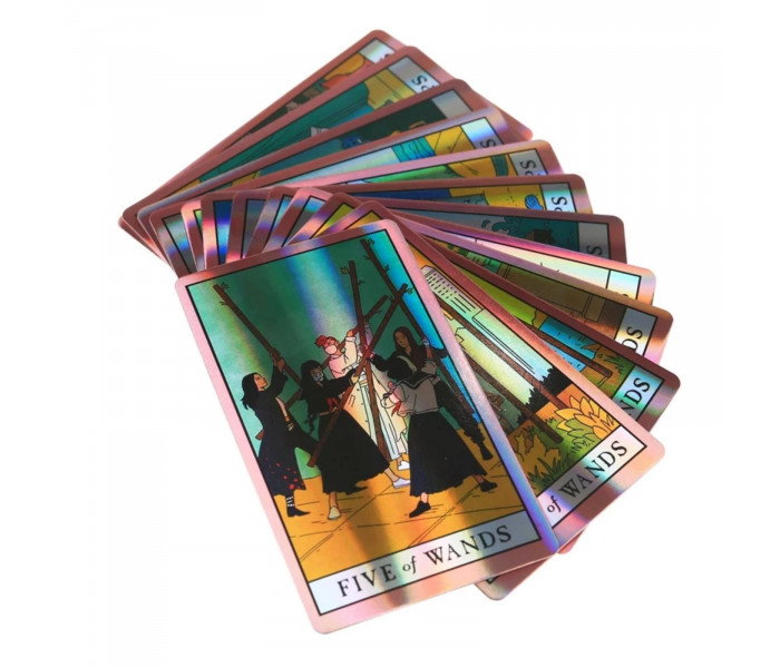 Таро Сучасної відьми з голографічним напиленням - Modern Witch Tarot holographic. China