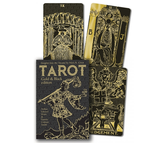 Таро Золото на Черном - Tarot Gold and Black. Lo Scarabeo
