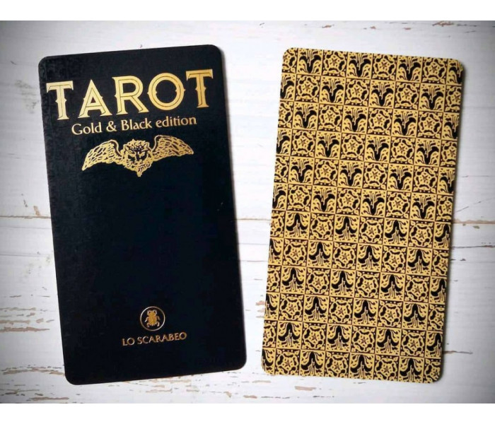 Таро Золото на Черном - Tarot Gold and Black. Lo Scarabeo