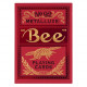 Игральные карты Bee Red Metalluxe