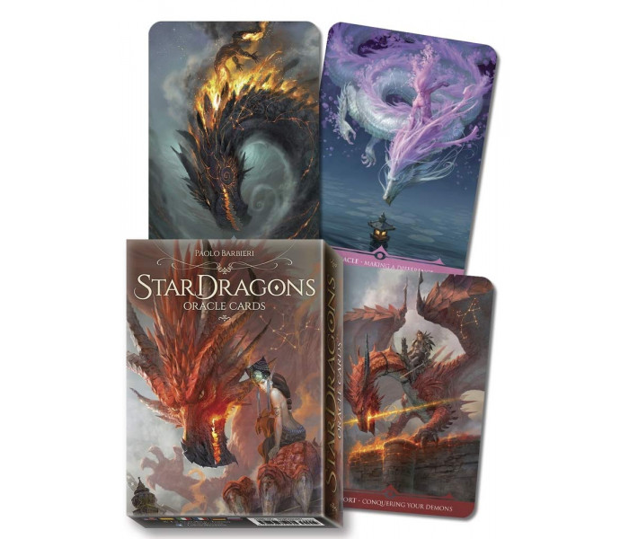 Оракул Зоряні дракони. Паоло Барбієрі - StarDragons Oracle. Paolo Barbieri. Lo Scarabeo