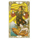 Міні Золоте Таро Уейт Ар Нуво - Міні Golden Art Nouveau Tarot. Lo Scarabeo