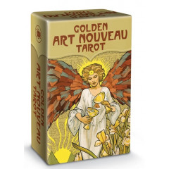 Мини Золотое Таро Уэйт Ар Нуво - Mini Golden Art Nouveau Tarot. Lo Scarabeo
