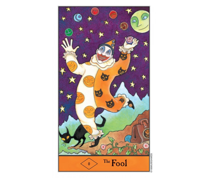 Таро Хелловін (у бляшанці) - Halloween Tarot in a Tin. US Games Systems