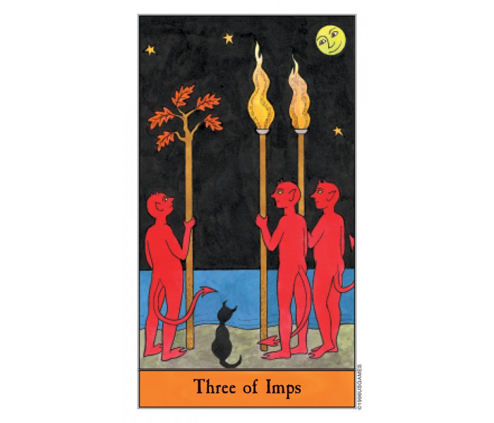 Таро Хелловін (у бляшанці) - Halloween Tarot in a Tin. US Games Systems