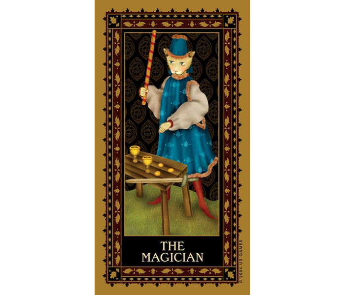 Середньовічне Таро Котів - Medieval Cat Tarot. US Games Systems