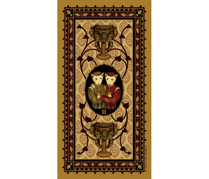 Середньовічне Таро Котів - Medieval Cat Tarot. US Games Systems