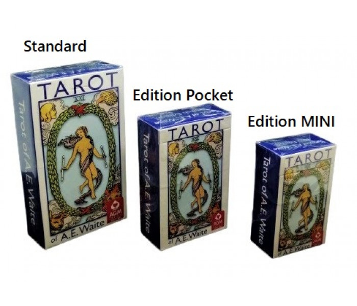 Таро Райдера Уэйта карманные - A.E.Waite Tarot Blue Pocket edition AGM