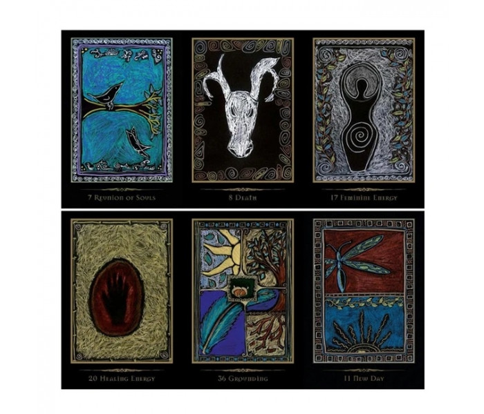 Шаманський Зцілющий Оракул - Shamanic Healing Oracle Cards. Schiffer Publishing