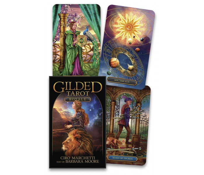 Королевское Позолоченное Таро - Gilded Tarot Royale Deck. Llewellyn