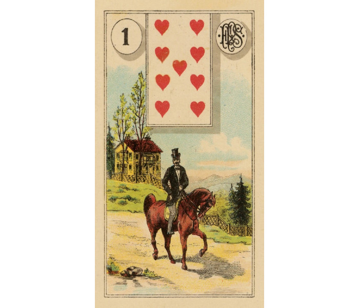 Оракул Большой расклад Ленорман - Grand Tableau Lenormand Oracle Cards. Lo Scarabeo