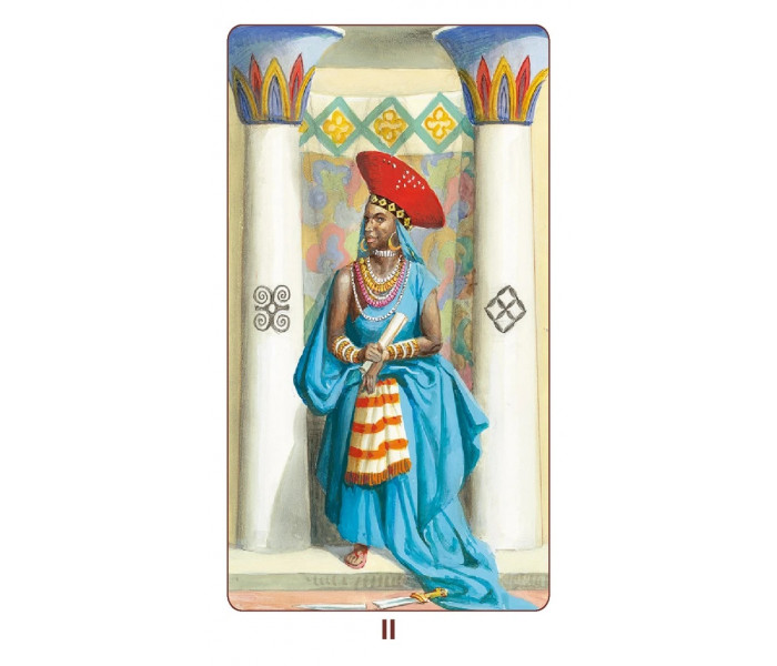 Мини Афро-Американское Таро - Mini African American Tarot. Lo Scarabeo
