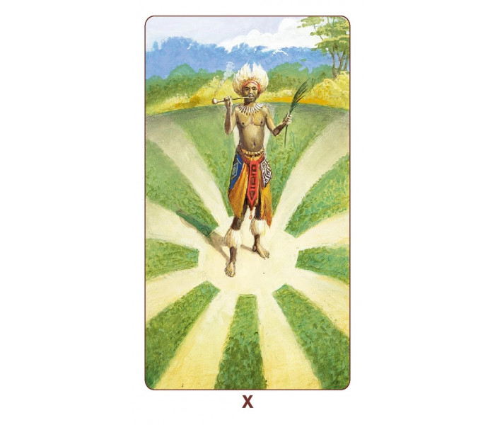 Мини Афро-Американское Таро - Mini African American Tarot. Lo Scarabeo