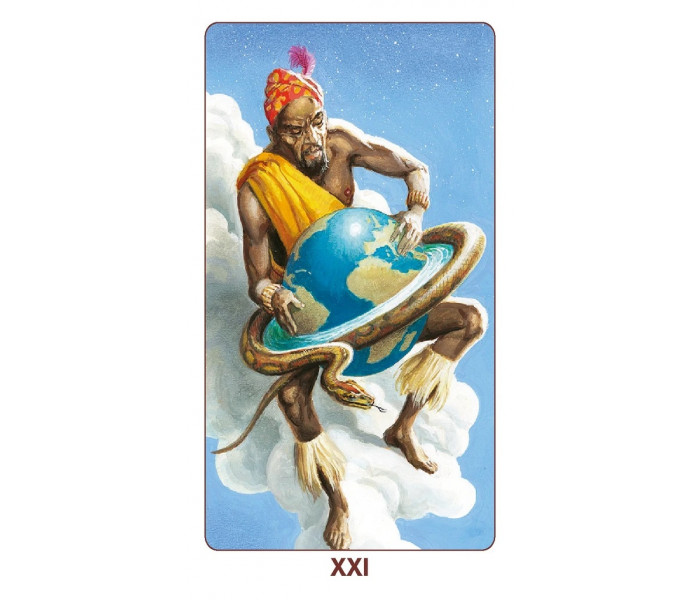 Мини Афро-Американское Таро - Mini African American Tarot. Lo Scarabeo