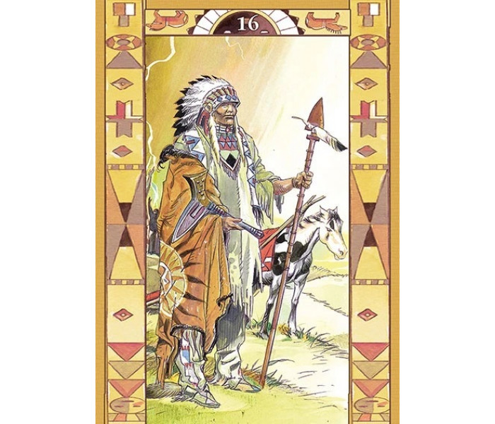 Сакральный Оракул Американских Индейцев - Native American Oracle. Lo Scarabeo