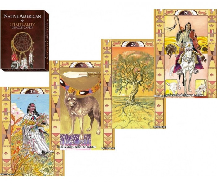 Сакральный Оракул Американских Индейцев - Native American Oracle. Lo Scarabeo
