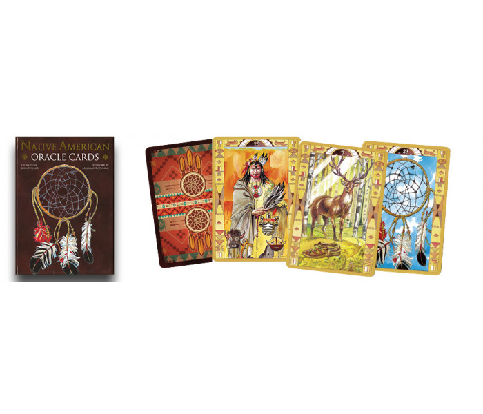 Сакральный Оракул Американских Индейцев - Native American Oracle. Lo Scarabeo